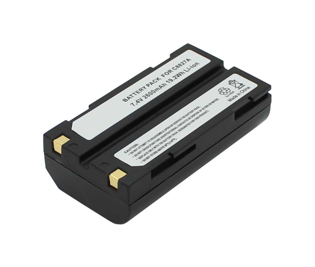 Bild von Messgeräteakku LiIon 7,4V 2600mAh ersetzt TRIMBLE C8872A