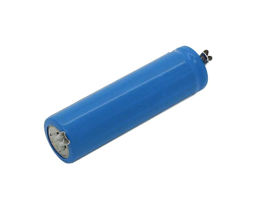 Bild von IFR14500 LiFePO4 3,2V 600mAh mit 2,8mm Faston-Buchsen