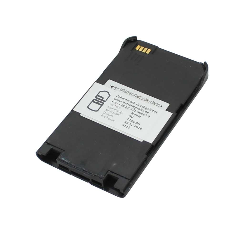 Bild von Zellentausch Handyakku NiMH 6V 770mAh passend für Varta T433