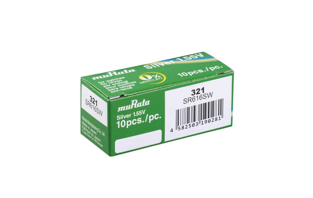 Bild von muRata Uhrenzelle 321 - SR616SW