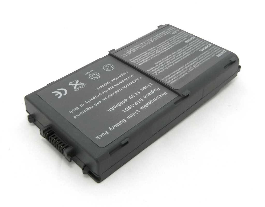 Bild von Laptopakku LiIon 14,8V 4400mAh passend für Acer Travelmate 620