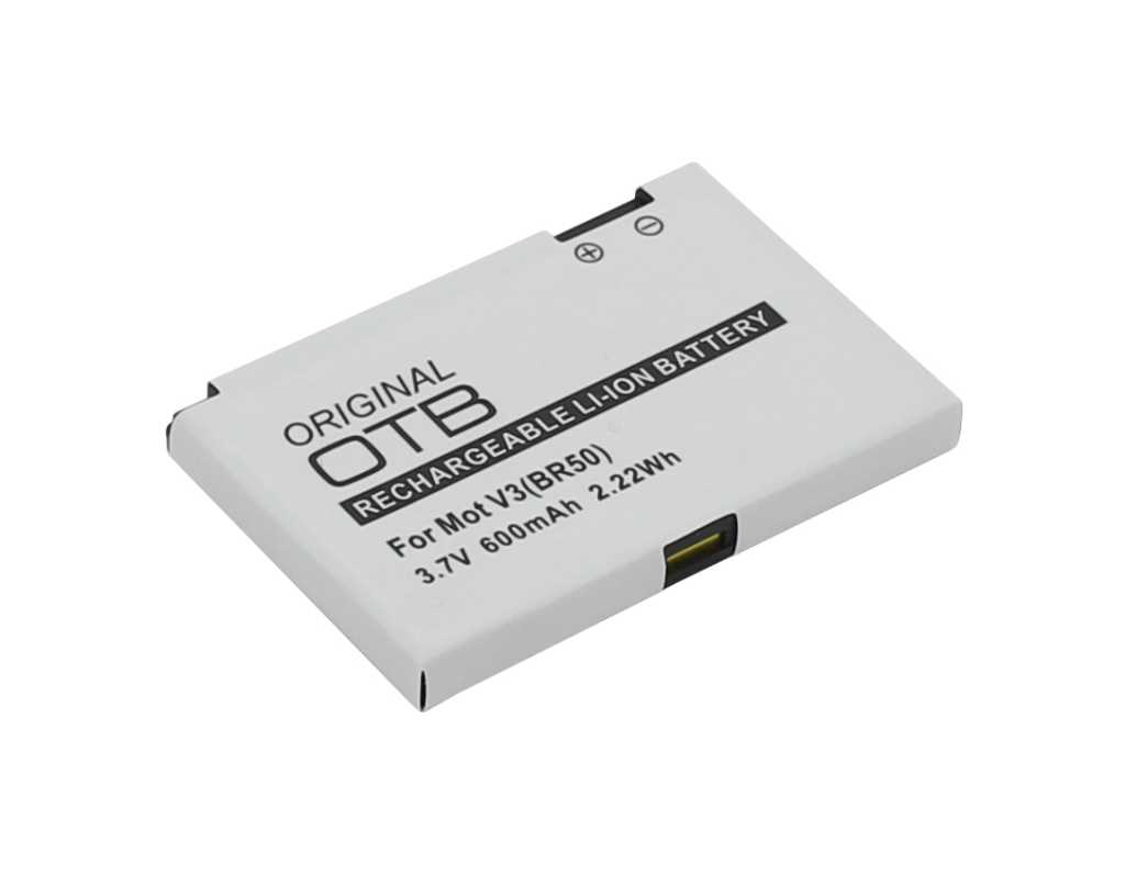 Bild von Handyakku LiIon 3,7V 600mAh ersetzt Motorola BR50