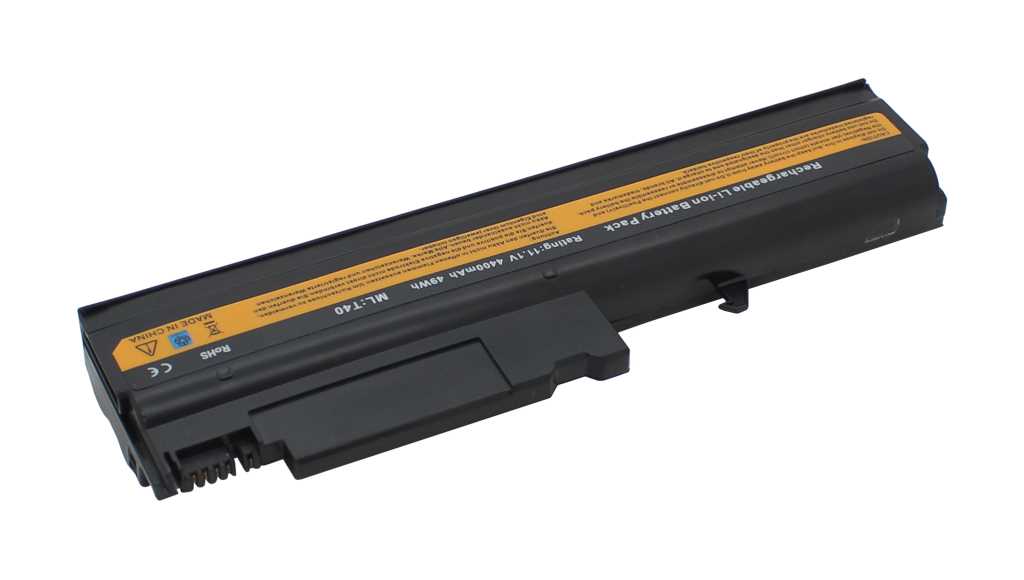 Bild von Laptopakku LiIon 10,8V 4400mAh ersetzt IBM 08K8192