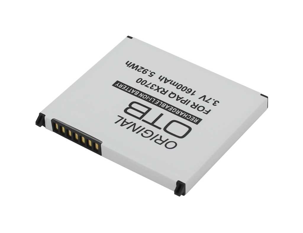 Bild von PDA-Akku LiIon 3,7V 1500mAh passend für HP IPAQ RX3700 Serie RX3710