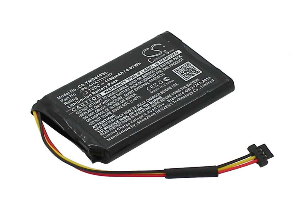 Bild von PDA-Akku LiIon 3,7V 1100mAh ersetzt TomTom AHA11111009