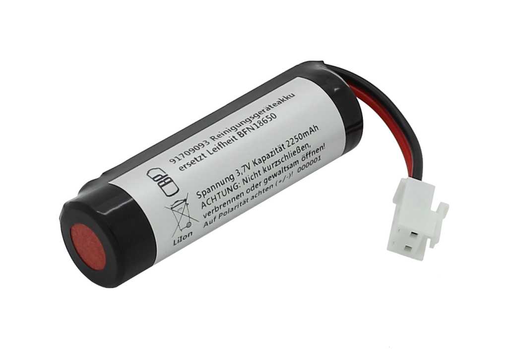 Bild von Reinigungsgeräteakku LiIon 3,6V 2500mAh passend für Leifheit Dry&Clean 51000