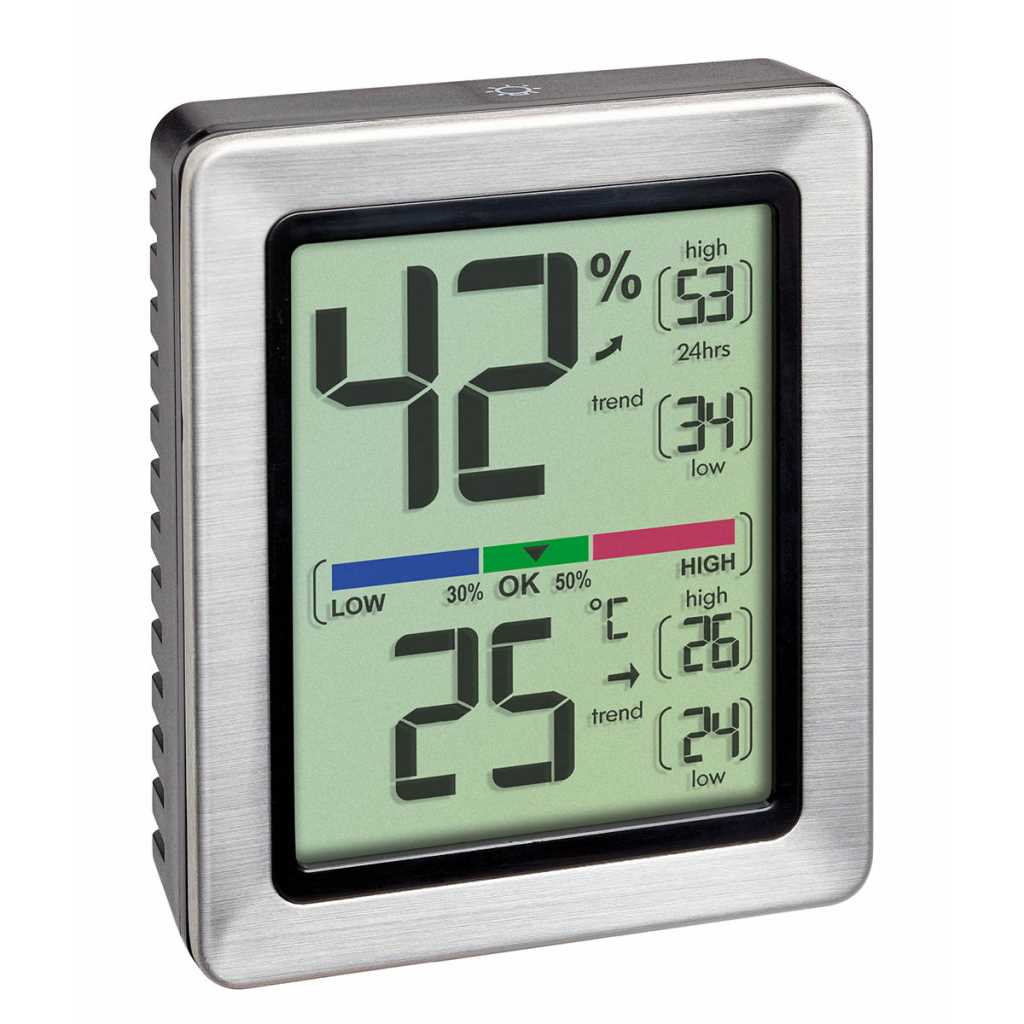 Bild von „Exacto” Digitales Thermo-Hygrometer 30.5047.54K