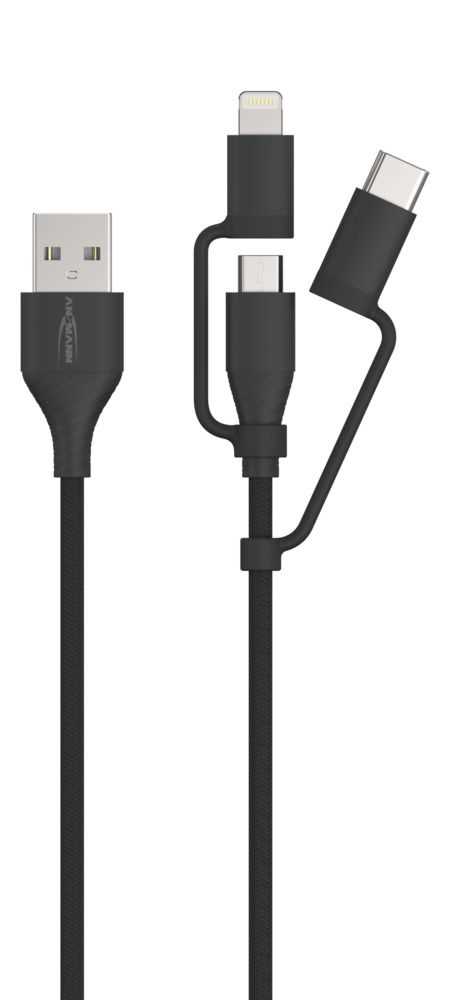 Bild von Ansmann USB-Kabel 3-in-1 1700-0136