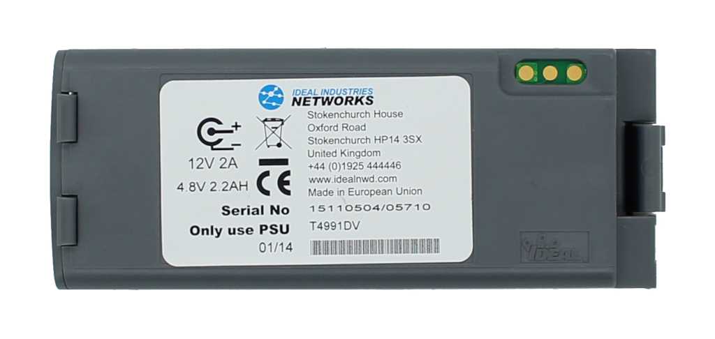 Bild von Zellentausch Messgeräteakku NiMH 4,8V 2200mAh passend für Ideal Networks LAN-Messgerät Signal TEK II