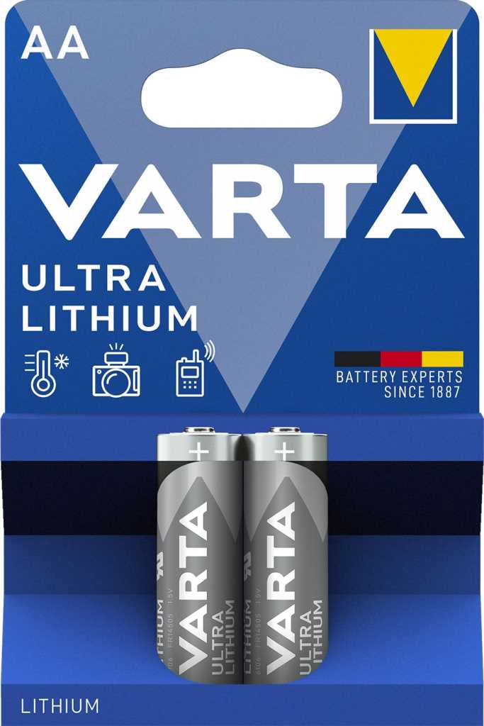 Bild von Varta 6106 Ultra Lithium Mignon 2er Blister