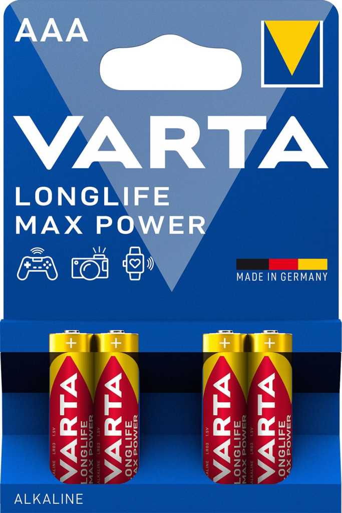 Bild von Varta 4703 Longlife Max Power Micro 4er-Blister