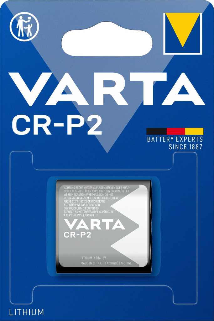 Bild von Varta 6204 Lithium CR-P2