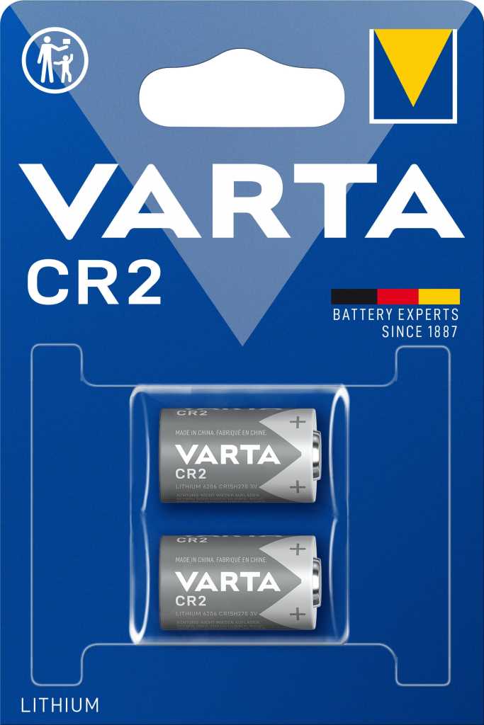 Bild von Varta 6206 Lithium CR2 2er Blister