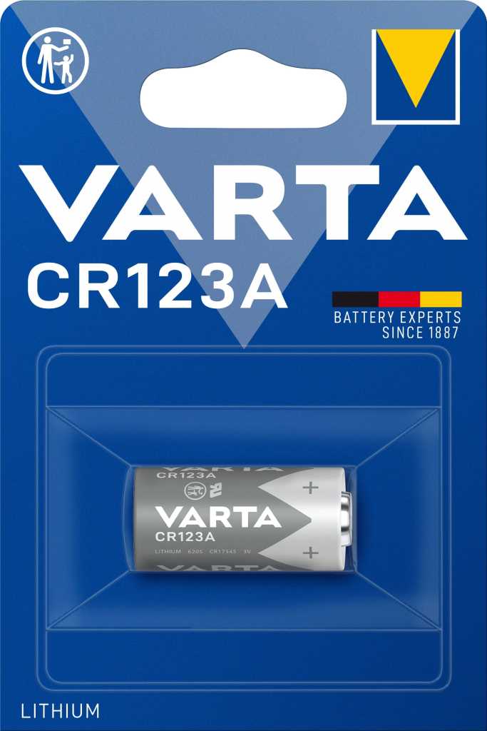 Bild von Varta 6205 Lithium CR123A