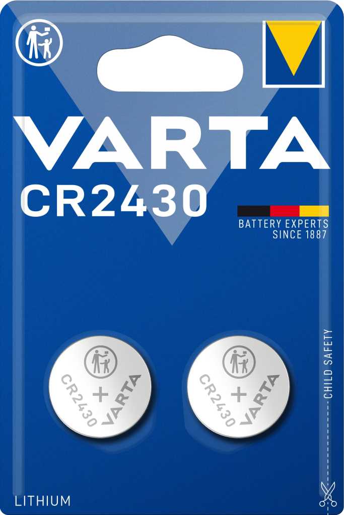 Bild von Varta Electronics 6430 CR2430 2er Blister
