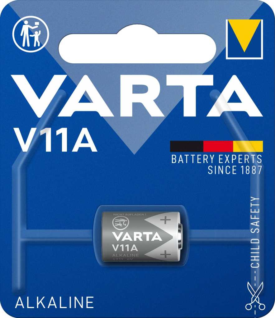 Bild von Varta Electronics 4211 V11A ersetzt 11A, A21, GP11A, L1016, MN11
