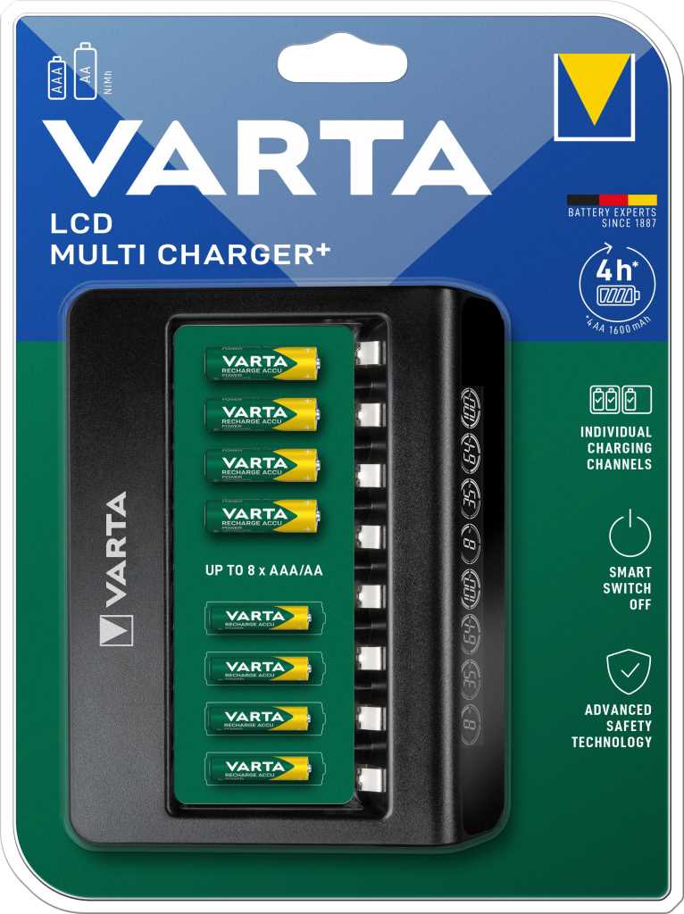 Bild von Varta 57681 101 401 LCD Multi Charger+