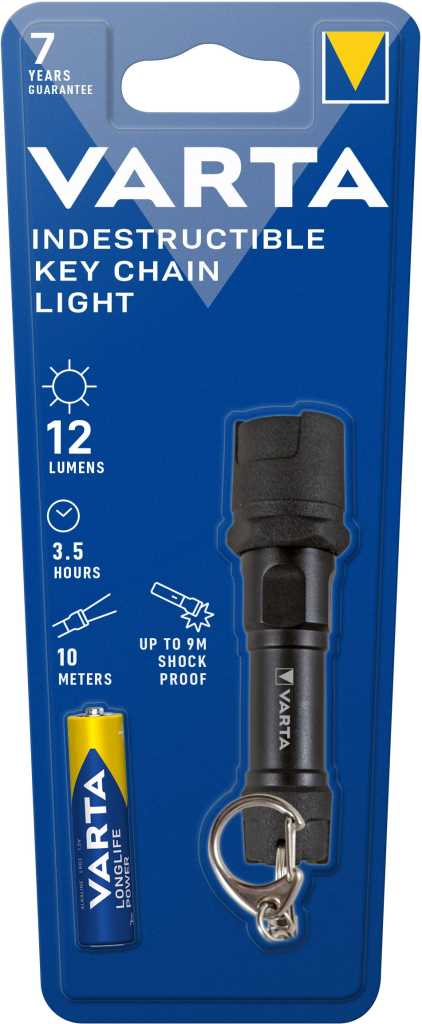 Bild von Varta 16701 Indestructible Key Chain Light / Schlüsselleuchte 1AAA LED