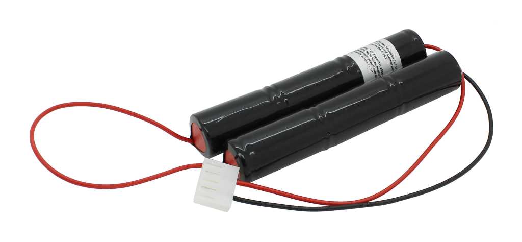 Bild von Notleuchtenakku NiCd 7,2V 1800mAh 2x L1x3 Sub-C mit 200mm Kabel 0,75mm² passend für Candelux M-BA 8-65.1
