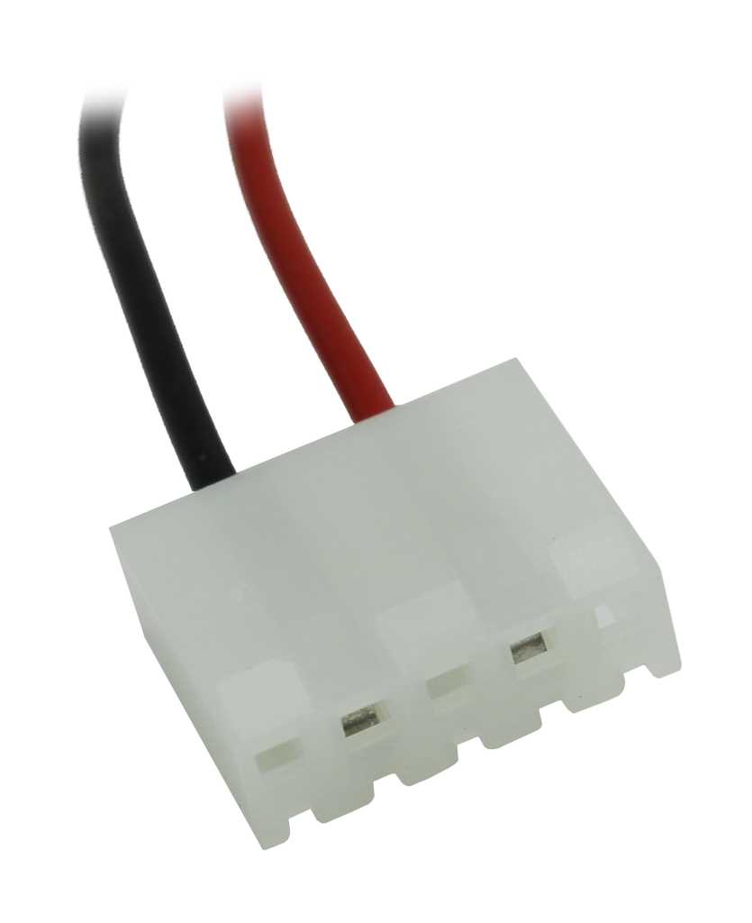 Bild von Notleuchtenakku NiCd 7,2V 1800mAh 2x L1x3 Sub-C mit 200mm Kabel 0,75mm² passend für Candelux M-BA 8-65.1