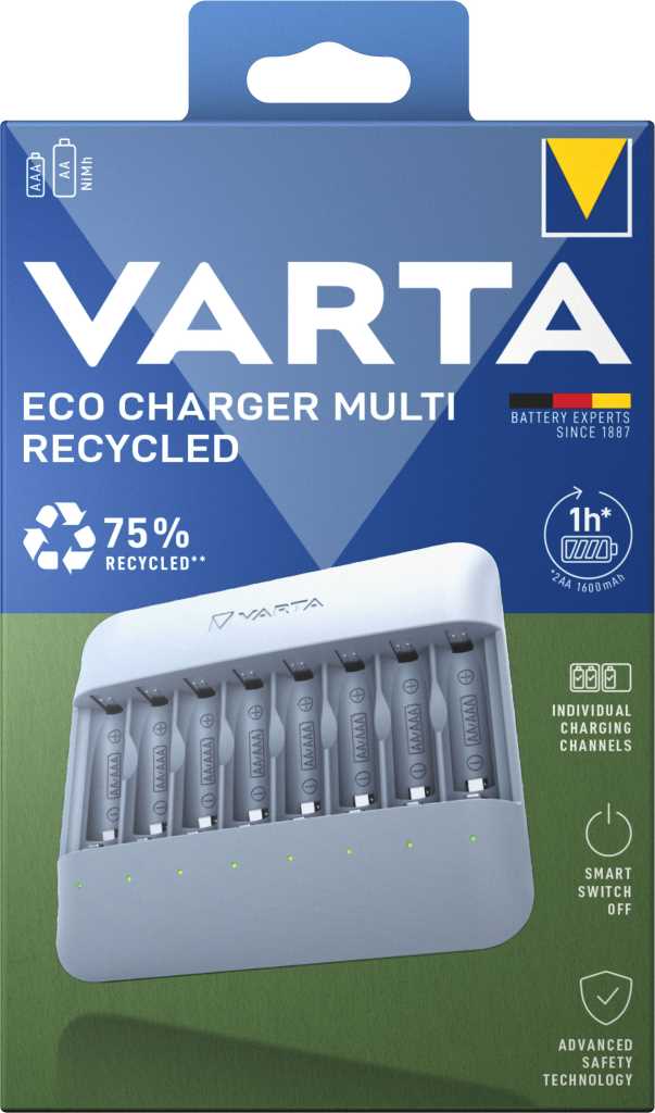 Bild von Varta 57682 101 111 Eco Charger Multi Recycled