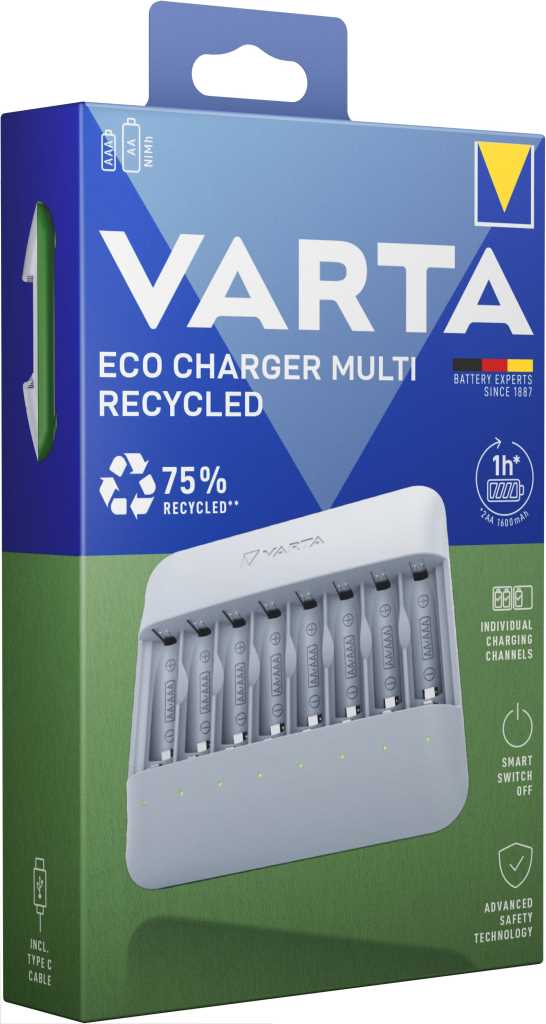 Bild von Varta 57682 101 111 Eco Charger Multi Recycled