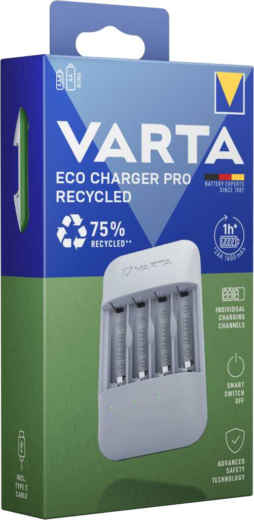 Bild von Varta 57683 101 111 Eco Charger Pro Recycled