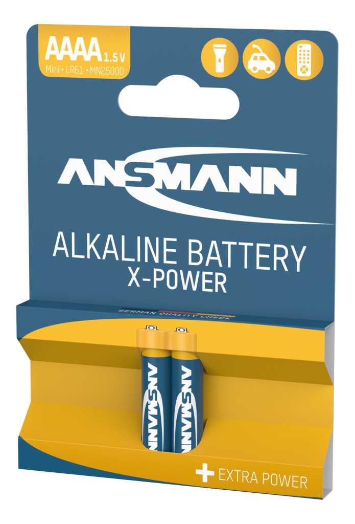Bild von Ansmann X-Power Mini LR61 1510-0005 2er Blister