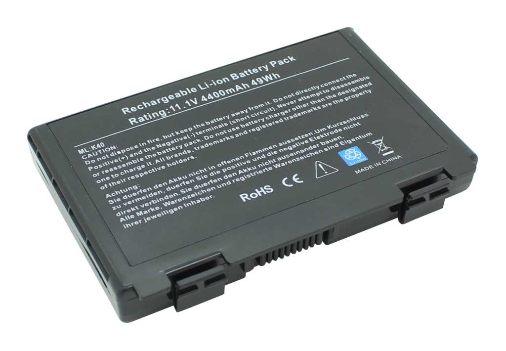 Bild von Laptopakku LiIon 11,1V 4400mAh ersetzt ASUS A32-F52