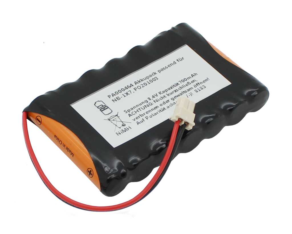 Bild von Akkupack NiMH 8,4V 800mAh passend für NB-1X7