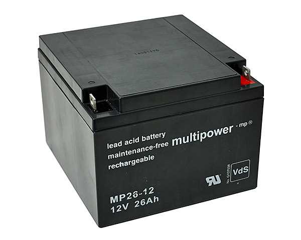 Bild von Multipower MP26-12 12V 26Ah