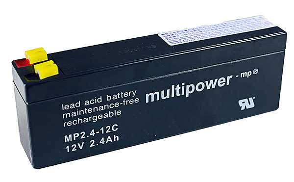 Bild von Multipower MP2.4-12C 12V 2,4Ah zyklenfest