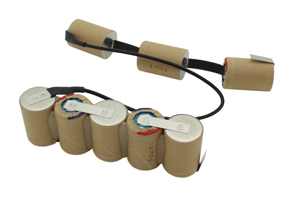 Bild von Akku für Handstaubsauger NiMH 9,6V 2200mAh passend für AEG Handstaubsauger 9,6V