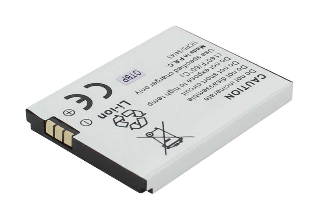 Bild von Telefonakku LiIon 3,7V 700mAh ersetzt Motorola SNN5796A